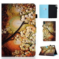 iPad 10th Generation Case 10.9 Inch 2022, TECH CIRCLE Multi-Angle Viewing Lightweight Folio Stand Smart Protective Cover Auto Sleep/Wake for Apple iPad 10th Generation Case iPad 10.9 Inch,Flower