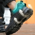 thumbnail image 3 of Steel Toe Cap Trainers Mens Womens Safety Shoes Safety Trainers Non-Slip Light Weight Breathable Work Shoes Comfortable, 3 of 7