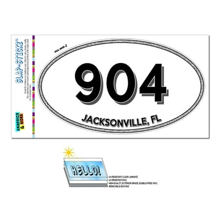 904 - Jacksonville, FL - Florida - Oval Area Code