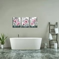 thumbnail image 5 of Bathroom Wall Art Pink Dandelion Wall Art - Black and White Flower Rustic Simple Life Style Minimalist Canvas Print for Bathroom Bedroom Kitchen Home Wall Decor, 5 of 6