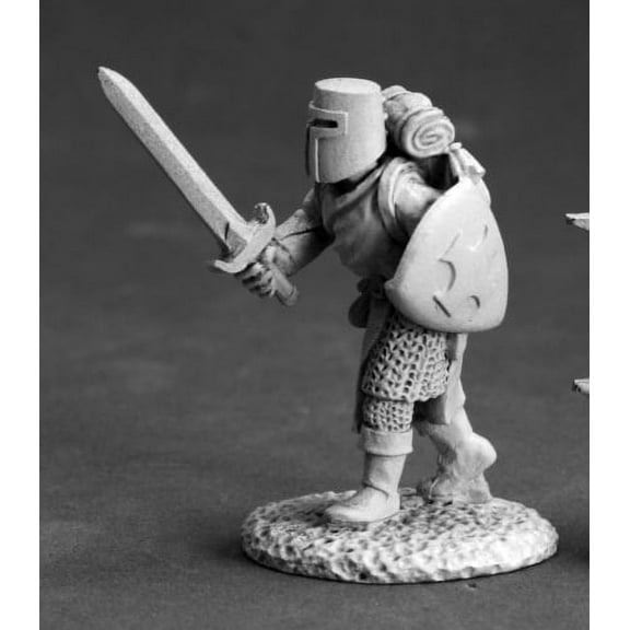 Reaper Miniatures Sir Justin, Templar 02715 Dark Heaven Legends Unpainted Metal