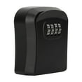 thumbnail image 1 of Key Lock Box, Aluminum Alloy Wall Mounted Security Key Organizer Waterproof 4 Digit Password Key Cabinet For Outdoor Indoor,Portable Combination Lockbox, 3.78 X 3.15 X 1.61inch, 1 of 8
