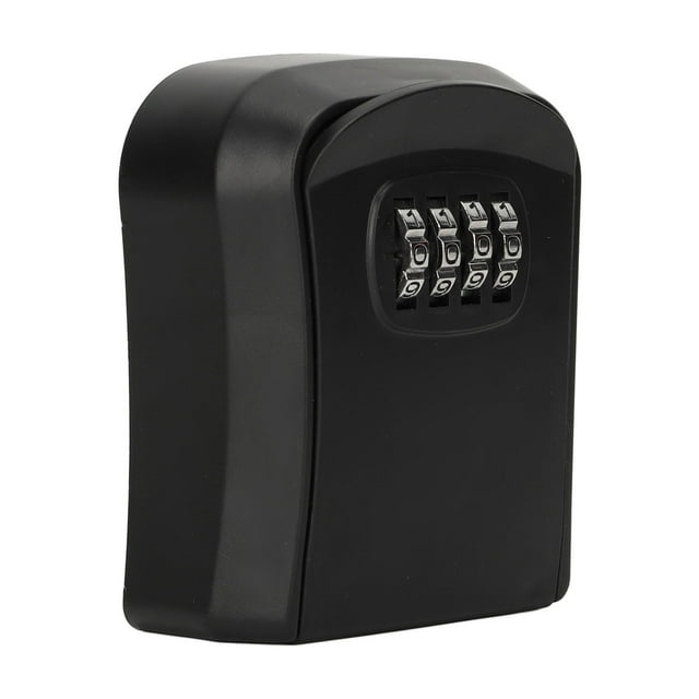 Key Lock Box, Aluminum Alloy Wall Mounted Security Key Organizer Waterproof 4 Digit Password Key Cabinet For Outdoor Indoor,Portable Combination Lockbox, 3.78 X 3.15 X 1.61inch