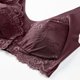thumbnail image 4 of Puntoco Sujetadores cómodos para mujer Sujetador de encaje con retazos Sujetador con aros Ropa interior para uso diario, 4 of 4