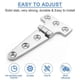 thumbnail image 5 of 2 PCS Heavy Duty T Hinge 316 Stainless Steel Marine Grade Casting Hinge Door Hatch Hinge Boat-Good, 5 of 5