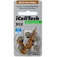 thumbnail image 1 of iCell Tech Size 312 Hearing Aid Batteries, Total of 60 Batteries, 1 of 1