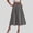 Dark Gray, variant on Women A-Line Skirts Pleated High Waist Maxi Skirt Full Ankle Length Casual Solid Color Long Skirts