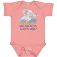 thumbnail image 3 of Inktastic Will You Be My Godfather? Elephants Moon and Stars Boys or Girls Baby Bodysuit, 3 of 5