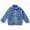 Blue, variant on Kids Teen Boys Girls Fleece Jacket Fall Winter Thick Warm Outerwear Toddler Solid Color Coral Velvet Tops Coat 3-17+ Years Old