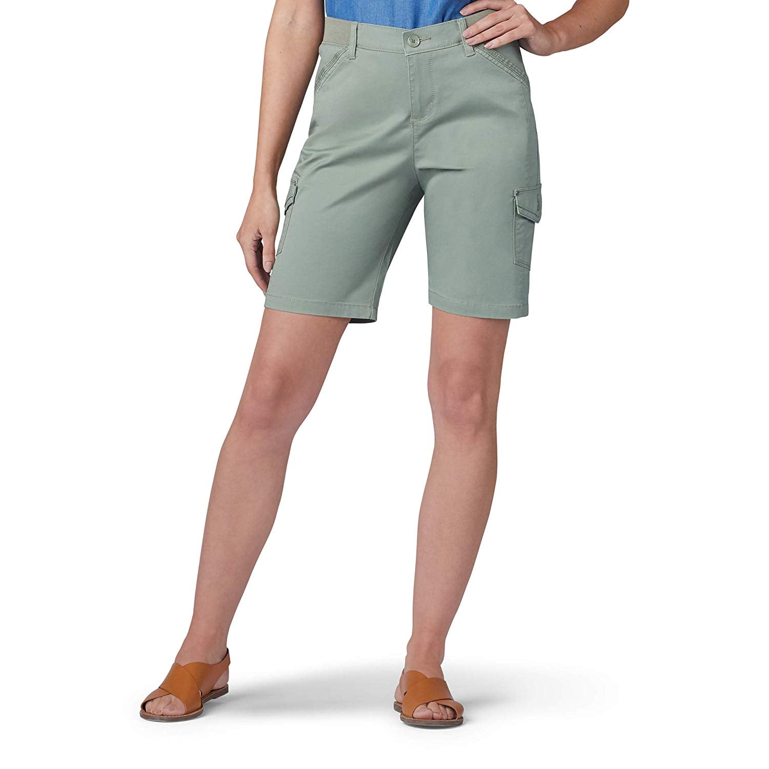 women's lee cargo bermuda shorts