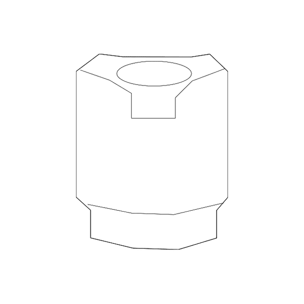 Genuine OE Honda Lower Ball Joint Castle Nut 90363S3VA01