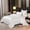 B, variant on Luxury Satin Jacquard Bedding Set - Elegant 3/4 Piece Comforter Set for a Stylish Bedroom Retreat