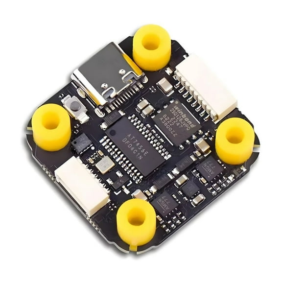 JHEMCU F722 NOXE Flight Controller – STM32F7 216MHz, Dual BEC 5V/10V, OSD, Barometer, Blackbox, GPS/Compass, Type-C, 20x20mm Mount for 3–6S FPV Racing & Freestyle Drones
