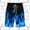 Blue, variant on Mens Swim Trunks 7 Inch Bathing Suits Quick Dry Mesh Lining Swimsuits Blue XXXXL