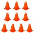thumbnail image 1 of 10 Packs 18cm Orange 18cm Thickened Logo Bucket Football Training Equipment Obstacle Plastic Bucket Ice Cream Cone Cone Bucket, 1 of 1