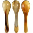 thumbnail image 2 of Cucharas de café PENGJTMXG 3 piezas de cuerno de yak, 2 of 5