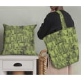 thumbnail image 5 of Soimoi Green Cotton Voile Fabric Buildings Architectural Fabric Prints By Yard 58 Inch Wide, 5 of 5