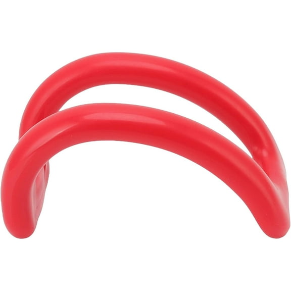 Pillow Neck Stretcher, Curvature Straightening Anti Deformation Reverse Arch Neck Traction Device for Travel(Red)