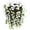 White, variant on OAVQHLG3B Artificial Hanging Flowers, Fake Hanging Plants Colorful Orchid Flower Bouquet for Wall Home Room Garden Wedding Indoor Outdoor Decoration