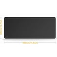 thumbnail image 6 of ALSISK XXL Large Black Gaming Mouse Pad 35.4X15.74X0.12 Inch(900X400X3MM),with Non-Slip Base,Waterproof and Foldable Pad,Desktop Pad Suitable for Gamers,Suitable for Work,Office and Home, 6 of 7