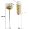 thumbnail image 2 of Cepillos para botellas Coralpearl, mango largo y delgado, 2 unidades, acero inoxidable, 2 of 9