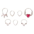 thumbnail image 1 of Conjunto de Collar a Escala 1:6, Conjunto de Joyería, Accesorios de Fotografía de Escena Bonita, Conjuntos de Collar en Miniatura para Regalos de Fies Rosa, 1 of 7