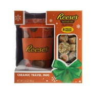 Galerie Reese's Miniature Cups Ceramic Travel Mug with Chocolate, 2.4 oz