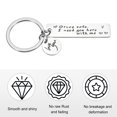 thumbnail image 3 of Uxcell Drive Safe Love You Letter V Keychain with Gift Box for Him Men Christmas Valentines Day Gifts, Silver, 3 of 6