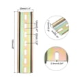 thumbnail image 2 of Unique Bargains DIN Rail Slotted Iron Mounting Guide 6 Inch x 1.4 Inch x 0.3 Inch Iridescent 8 Pcs, 2 of 4