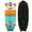 Orange, variant on Surfeeling USA Blowfish Surf Style Carving Skateboard with 70mm Dia. Wheels - Orange