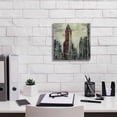 thumbnail image 3 of Epic Graffiti 'Manhattan Flatiron Building' by Silvia Vassileva, Canvas Wall Art, 12"x12", 3 of 8