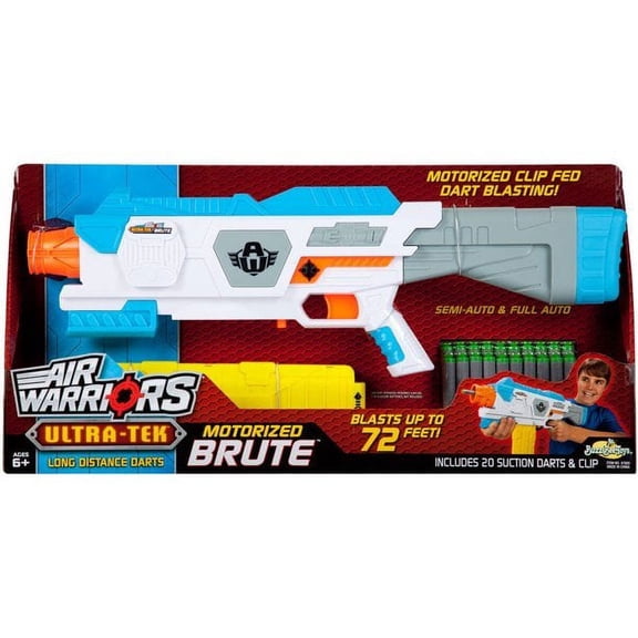 Buzz Bee Toys Ultra-Tek Brute Blaster Motorized 20 Darts Blasters & Foam Play