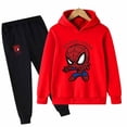 thumbnail image 1 of 2022 otoño bebé niños deporte ropa Casual Marvel Spider-man conjuntos de ropa para niños disfraces algodón ropa de bebé 3-16 años Old130CM zhangmengya CONDUJO, 1 of 2