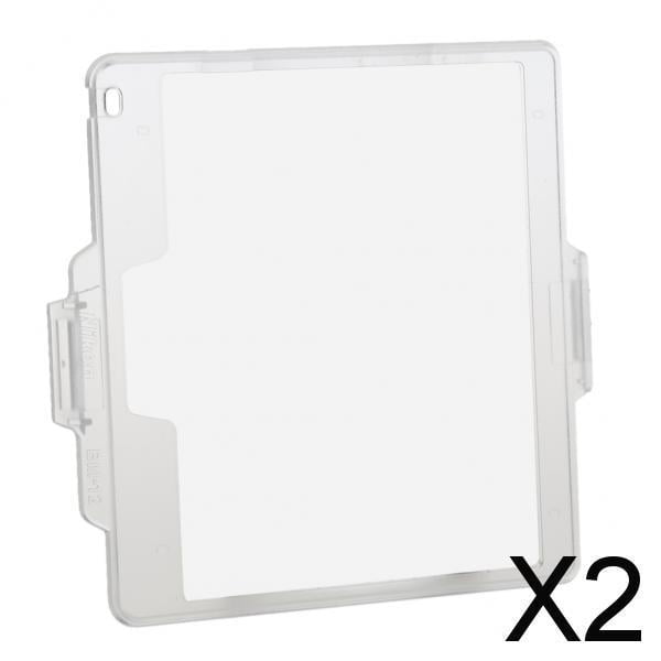 Cubierta Protectora de Pantalla de Duro 6xBM-12 para Cámara DSLR D800E 2 piezas