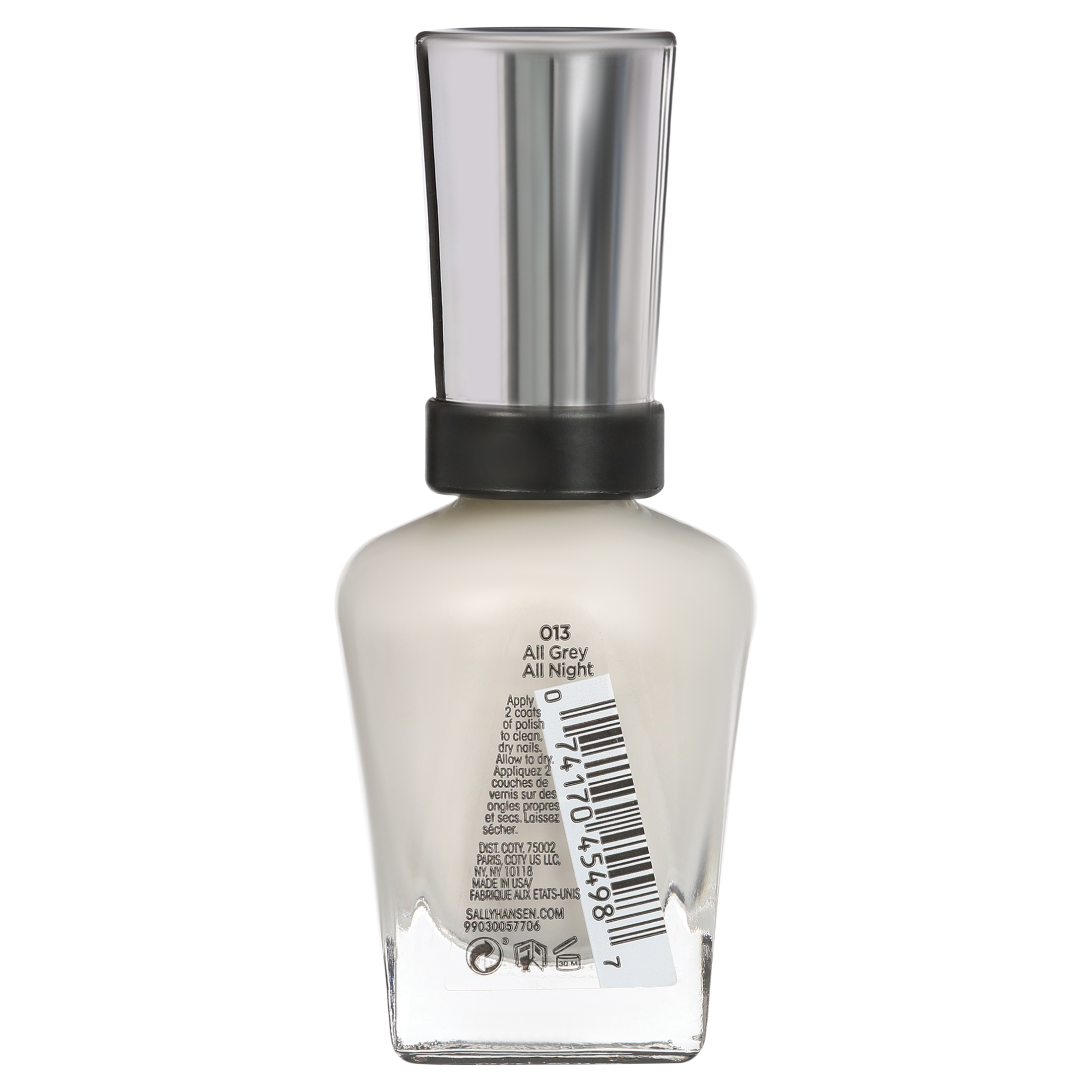 Sally Hansen Complete Salon Manicure Nail Color, All Grey All Night - image 6 of 7