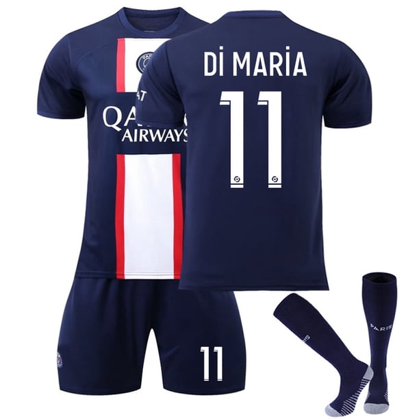Messi 11 Paris Saint-Germain Conjunto de camiseta de fútbol local para niños M