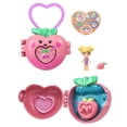 thumbnail image 5 of Polly Pocket Doll & Micro Compact, Keychain and Sticker Sheet, Pet Accessory, Travel Toys, 5 of 6