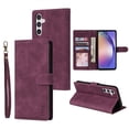 thumbnail image 1 of Funda de cuero con ranura para tarjetas para Samsung Galaxy A04s A13 A14 A34 A51 A52 A53 A54 A71 S23 Ultra S22 S21 Plus S20 FE, 1 of 4