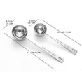 thumbnail image 2 of Pack Coffee Scoop, Tablespoon Measure Spoon Contains 1 Tablespoon (15ml) And 2, 2 of 5