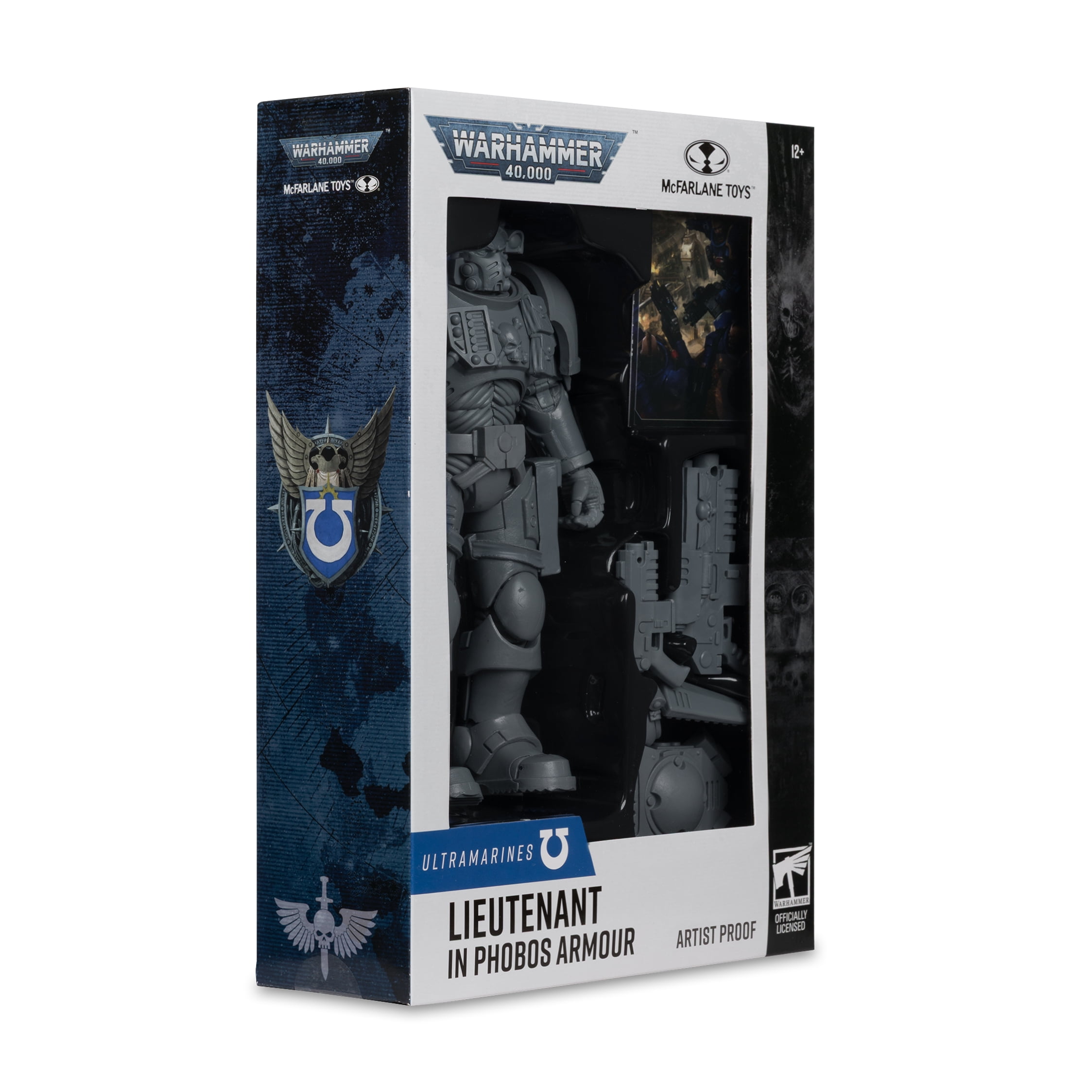Lieutenant in Phobos Armour: Ultramarines (Warhammer 40,000) Artist Proof 7" Figure - McFarlane Toys
