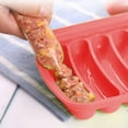 thumbnail image 4 of Inerposs Silicone Sausage Mould, Homemade Sausage Maker, Steaming Sausage Tool, Non-Stick Baking Tray, Easy Release Food Mould for Adults, 4 of 6