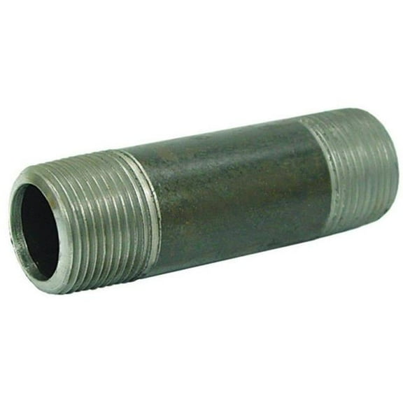 Anvil Schedule 40 1-1/2 in. Dia. x 10 in. in. L x 1-1/2 in. Dia. Threaded To Threaded Steel Pipe