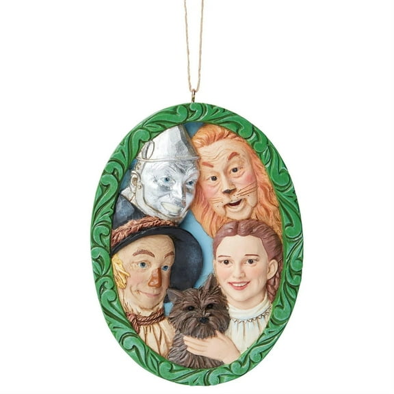 Enesco The Wizard of Oz by Jim Shore Group Portrait Hanging Ornament