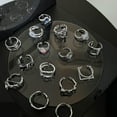 thumbnail image 3 of S925 Sterling Silver Retro Niche Design Ring For Women Does Not Fade, 3 of 4