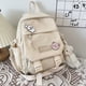 thumbnail image 1 of Mochila pequeña multiusos de moda para mujer, Bolsa Escolar bonita para niñas adolescentes, bolsa de libros Harajuku japonesa coreana Fivean unisex, 1 of 2