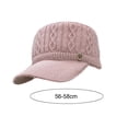 thumbnail image 6 of Eoperou Autumn Winter Knitting Baseball Hat Women Empty Top Extended Brim Knitting Hat Outdoor Sports Golf Ponytail Hat, 6 of 8