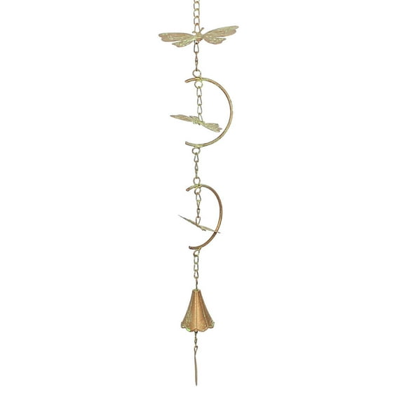 Home & Garden Insect Wind Chime With Bell Metal Yard Decor Cg174864 Butterfly