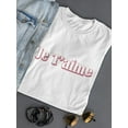 thumbnail image 3 of Je T'aime Women T-Shirt, Female 3X-Large, 3 of 4