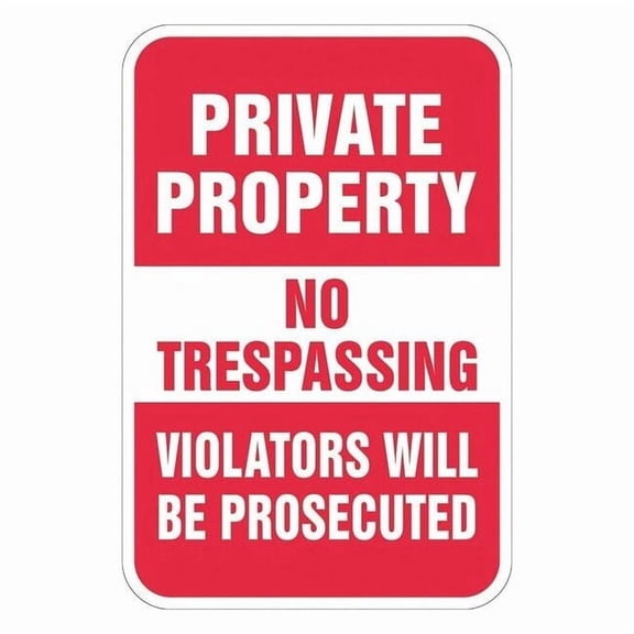 Lyle Facility Sign,18 in,Aluminum T1-1162-EG_12x18