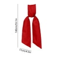 thumbnail image 2 of Solid Color Wreath Ribbon for Front Door Decor, Elegant Multi-Use Seasonal and Everyday Home Decoration Accessory, 2 of 5
